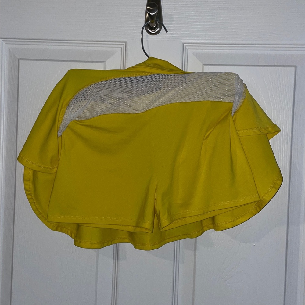 Yellow Ruffled Skirt - Picture 5 of 5